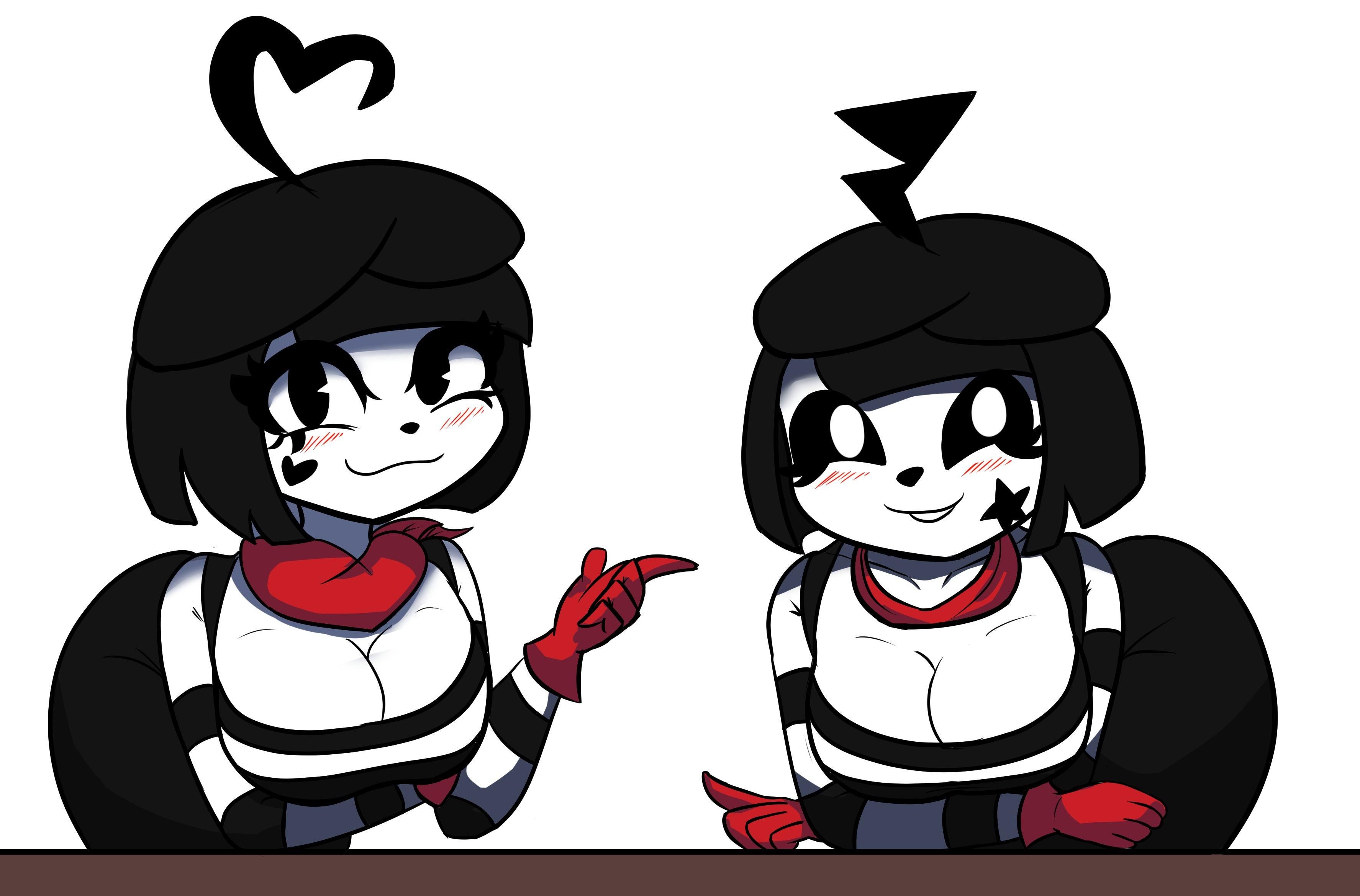Mime and Plush by burynice on Newgrounds
