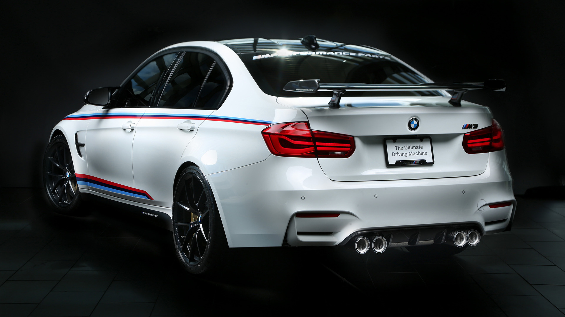 2017 BMW M3 with M Performance Parts