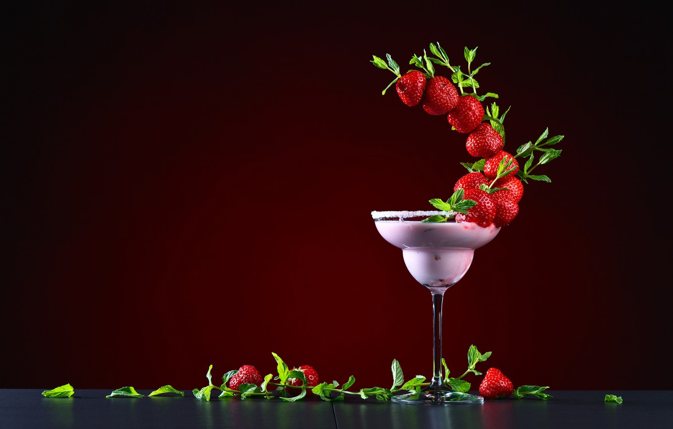 Strawberry Cocktail Wallpapers - Wallpaper Cave