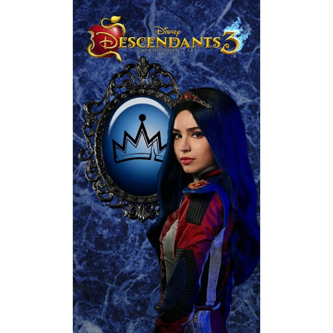 Hey! I started working on the Wallpaper for DESCENDANTS 3!✨