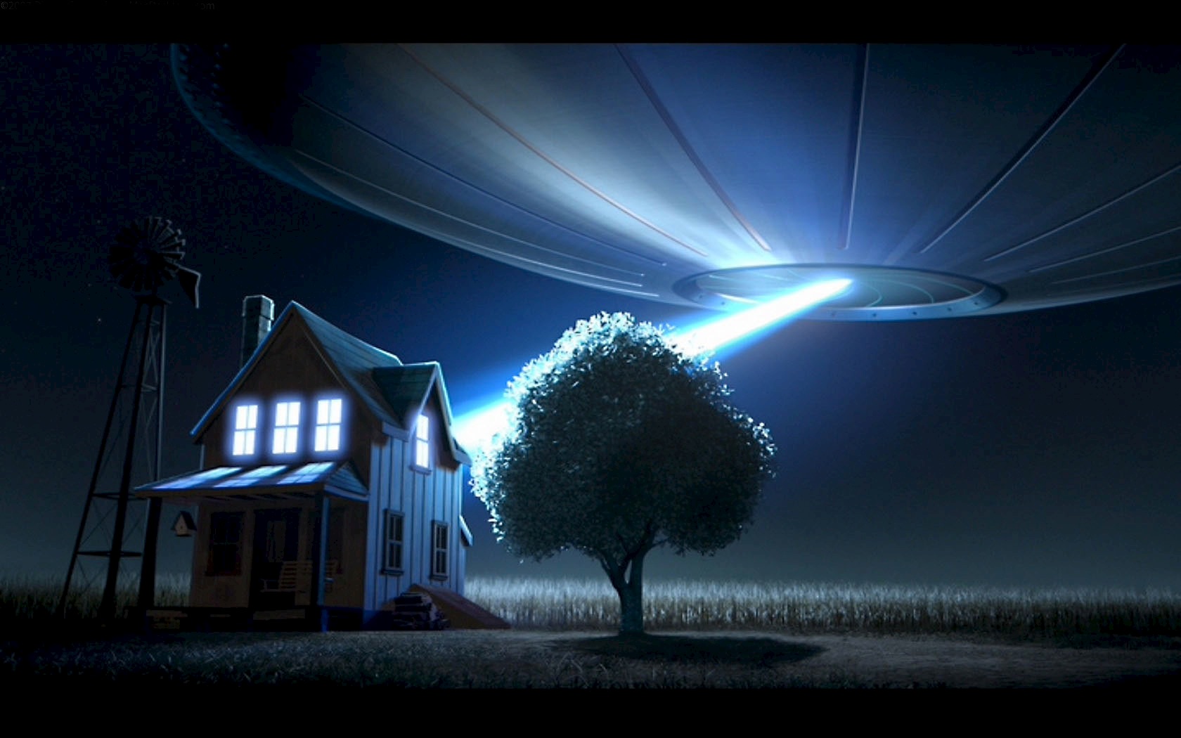 UFO Animated Wallpaper