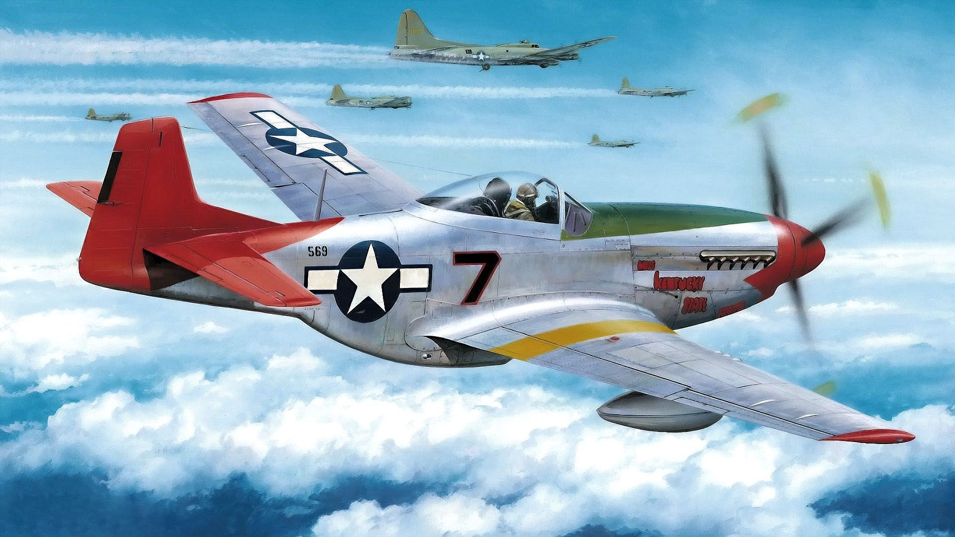 Aircraft Art. Tuskegee airmen, Fighter planes, Mustang art