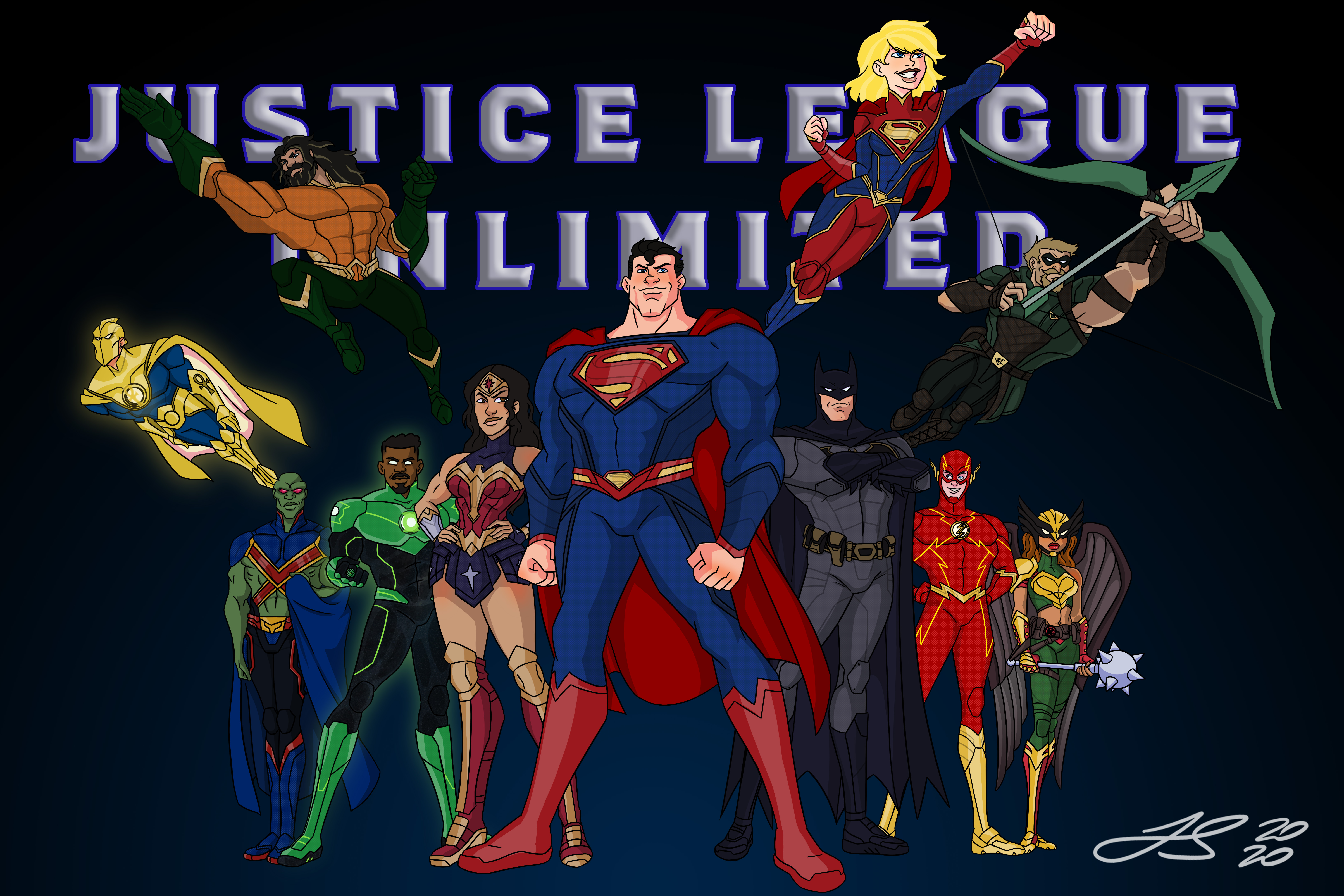 Justice League Unlimited 4k Ultra HD Wallpaper