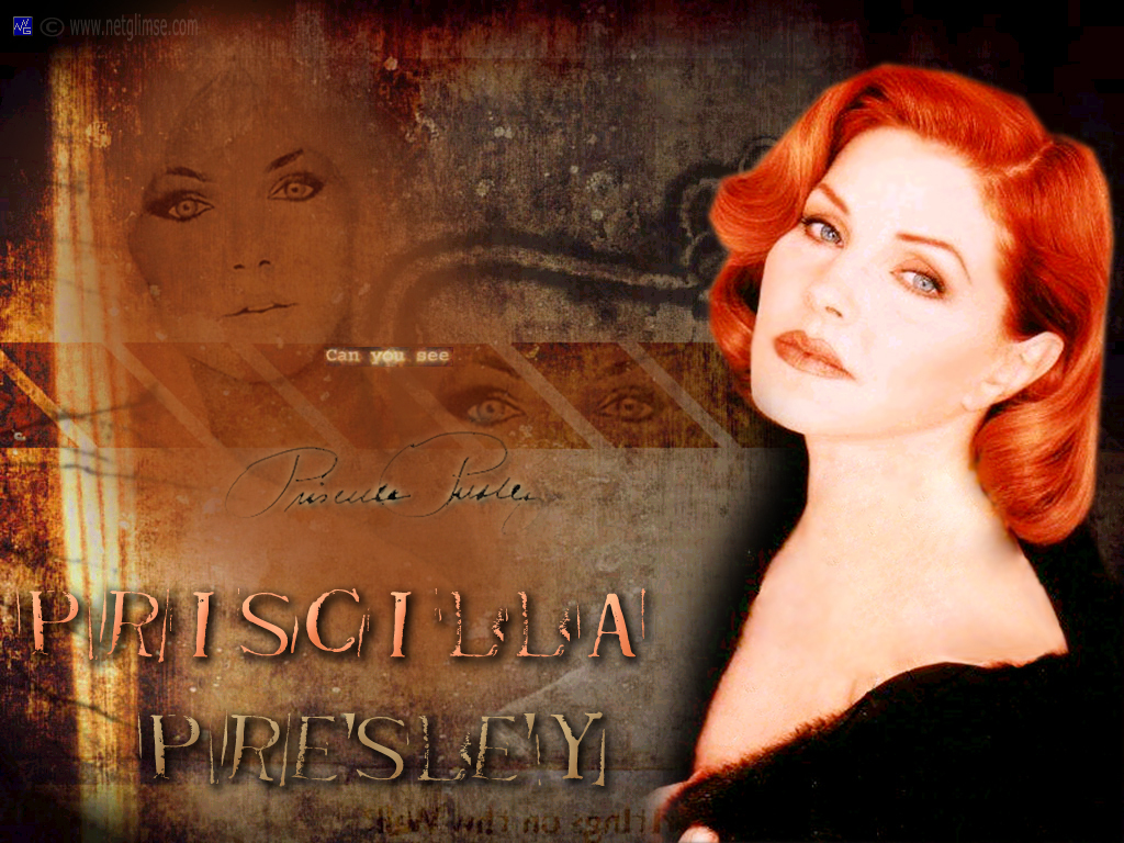 Priscilla.♥ Presley and Lisa Marie Presley Wallpaper