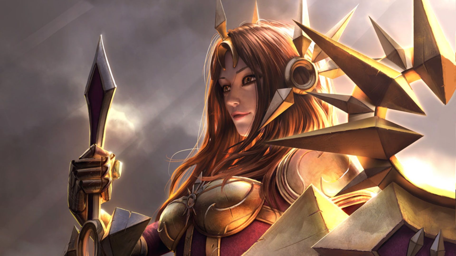 Video Game League Of Legends #Armor Leona (League Of Legends) #Woman P #wallpaper #hdwallpaper #desktop. League of legends, League, Legend