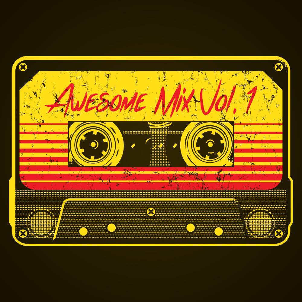 Awesome Mix Tape Vol 1. Funny T Shirts In All Sizes