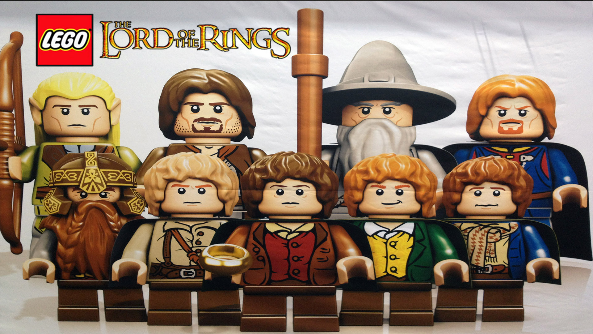 LEGO The Lord of the Rings HD Wallpaper and Background