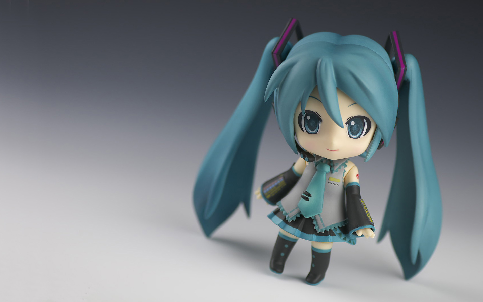 chibi figure hatsune miku vocaloid. konachan.net.com Anime Wallpaper