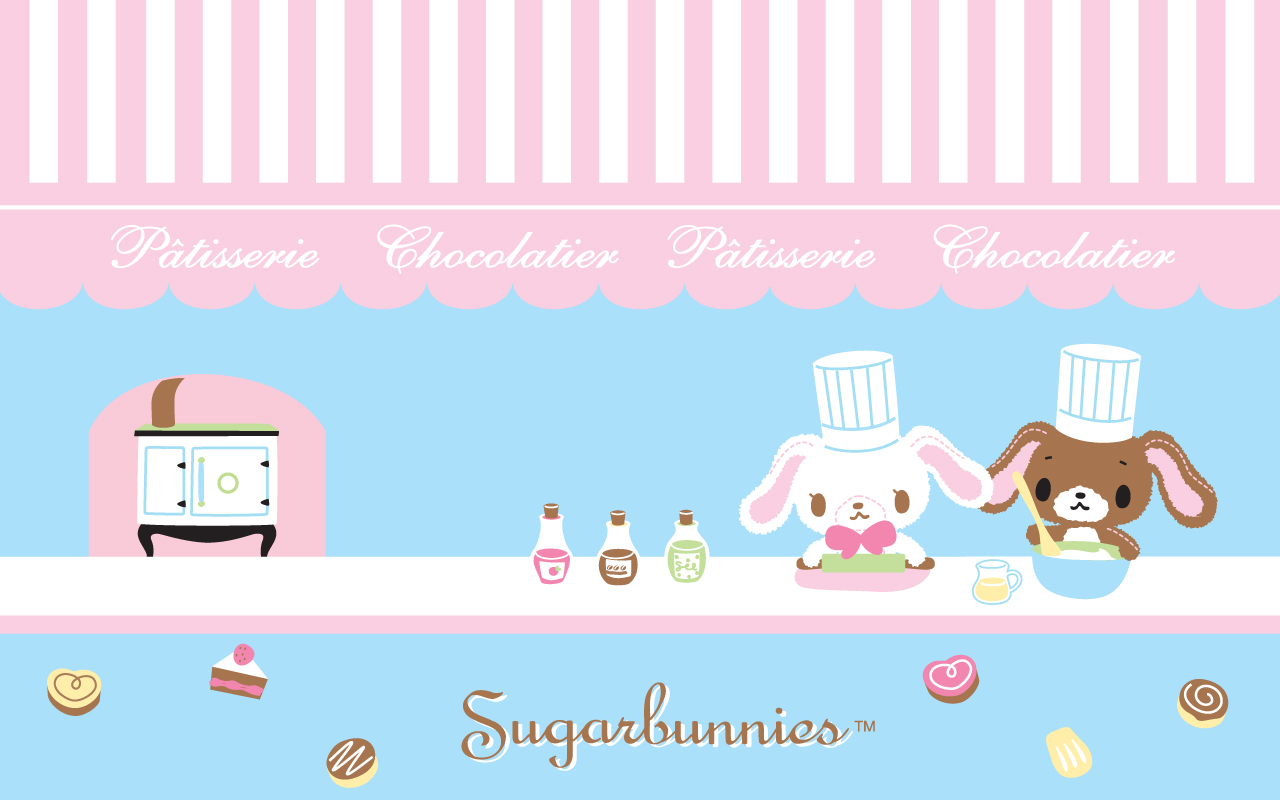 Sugar Bunnies Background My Fiesta! in english