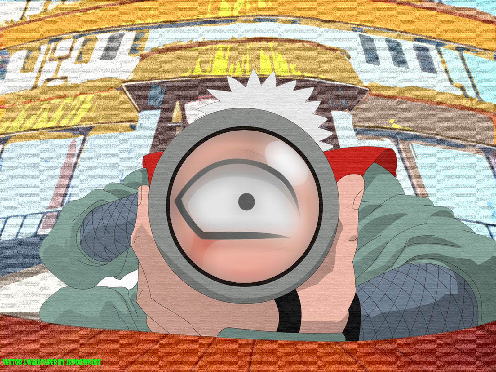 Naruto Wallpaper: Peeping Ero Sennin