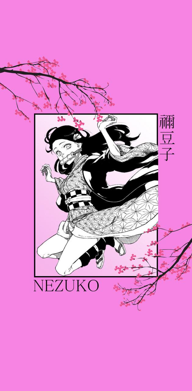 Nezuko manga wallpaper