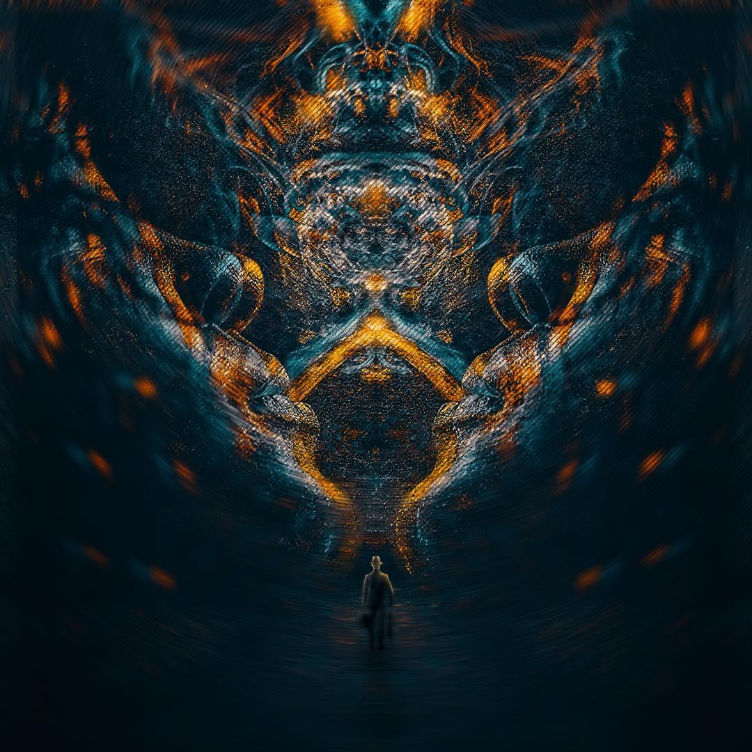Journey to the Mirror Dimension. Album Cover Concept