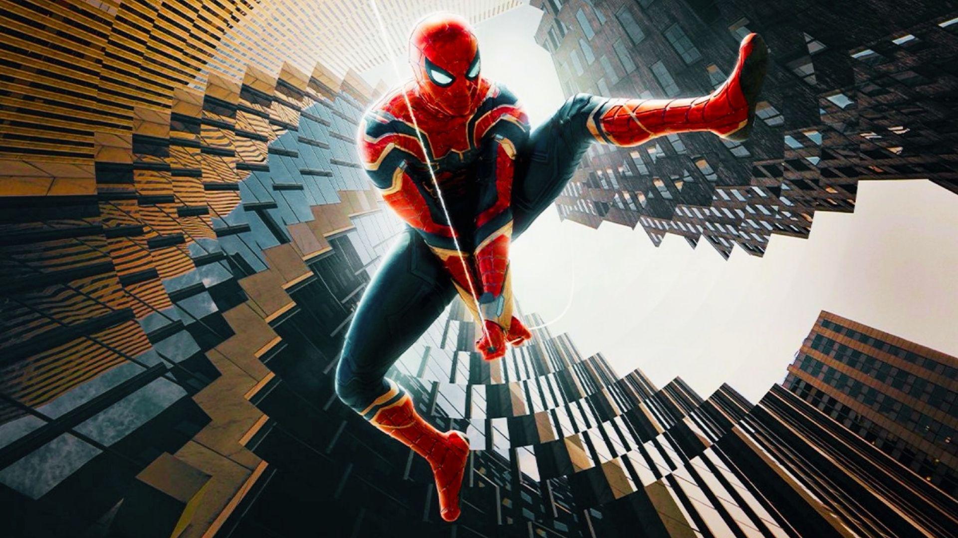 No Way Home Poster Reveals Spider Man Swinging Over New York's Mirror Dimension, U Screenlider