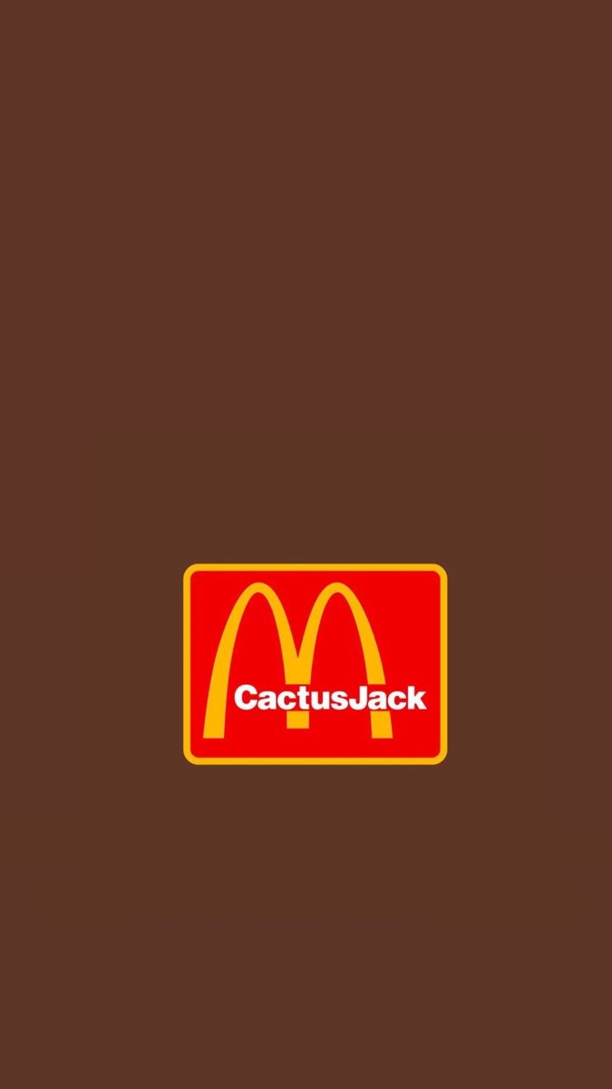 Cactus Jack McDonalds vintage logo in 2022