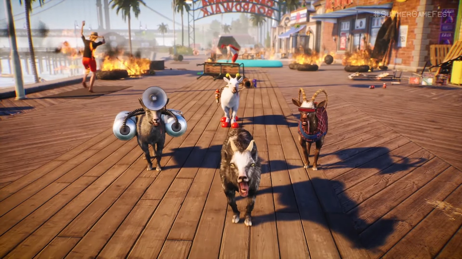 Goat Simulator 3 Has Four Player Co Op For Even More Carnage
