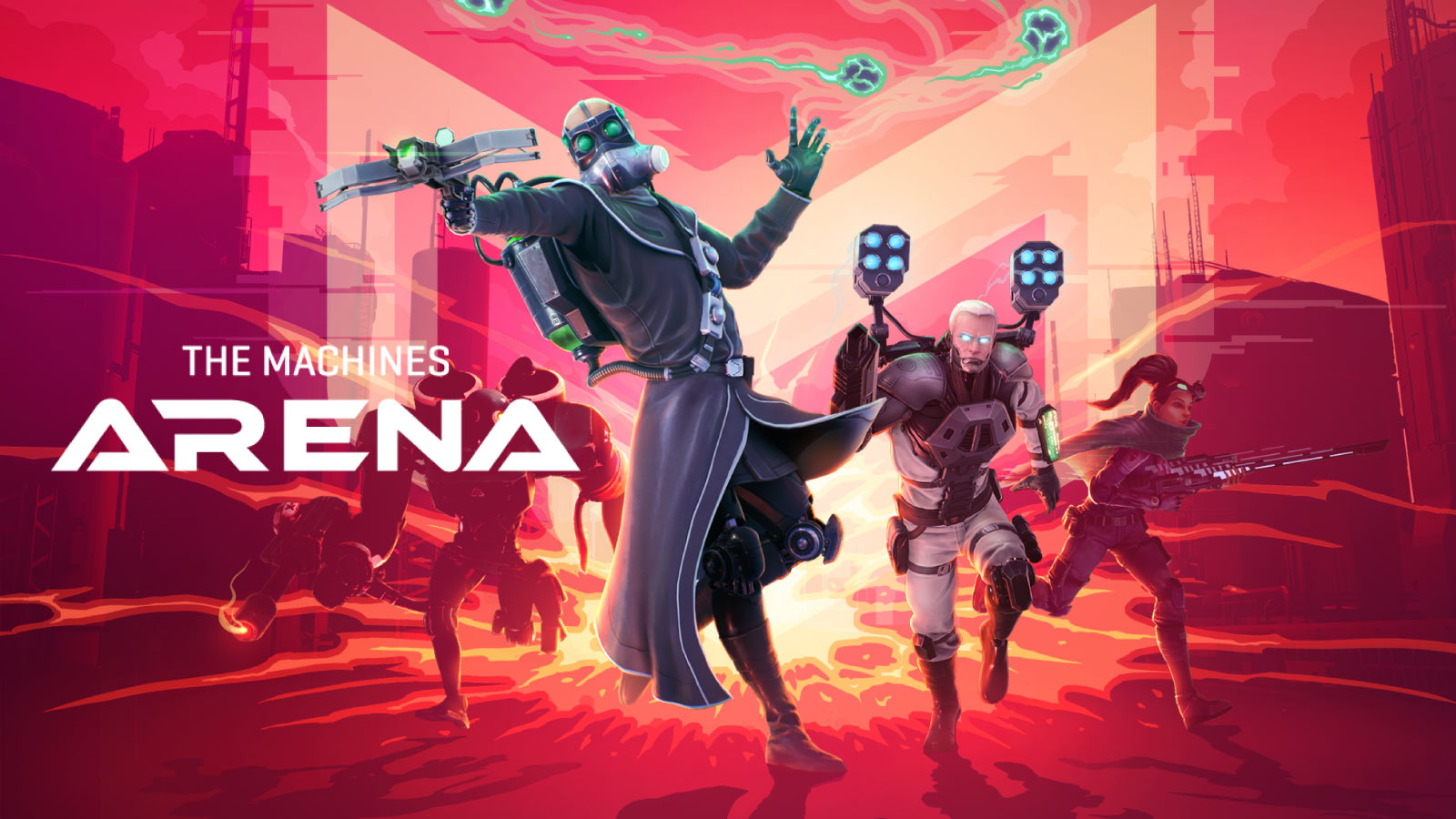The Machines Arena next level in competitive hero shooters blasts into Steam Closed Beta Soon!