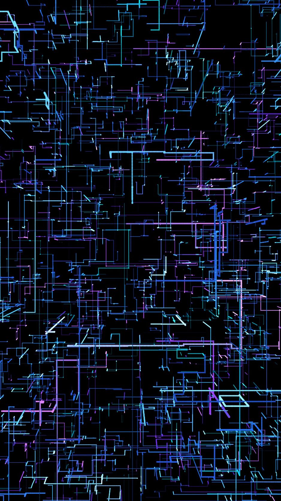 Download Wallpaper 938x1668 Geometry, Lines, Neon, Elements Iphone 8 7 6s 6 For Parallax HD Background