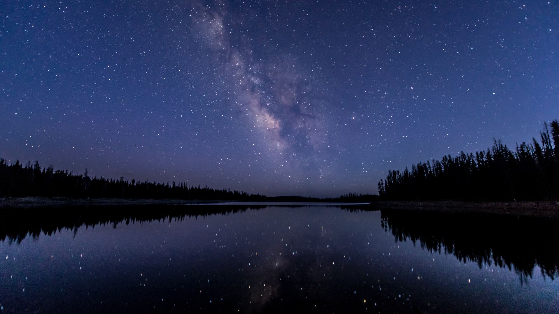 Milkway Lake Water Reflection Stars 5k Laptop Full HD 1080P HD 4k Wallpaper, Image, Background, Photo and Picture