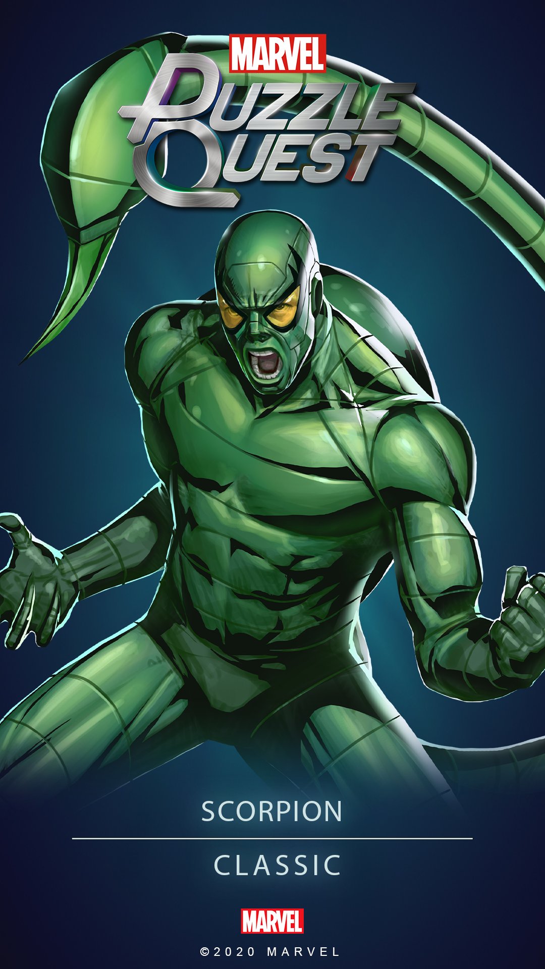 MARVEL Puzzle Quest truly are a sting of beautythe Scorpion Wallpaper are here! #MarvelPuzzleQuest #Scorpion
