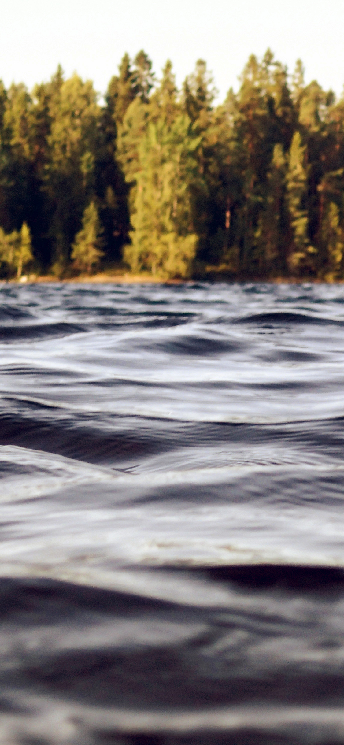 iPhone X wallpaper. river water mountain blue summer nature dark