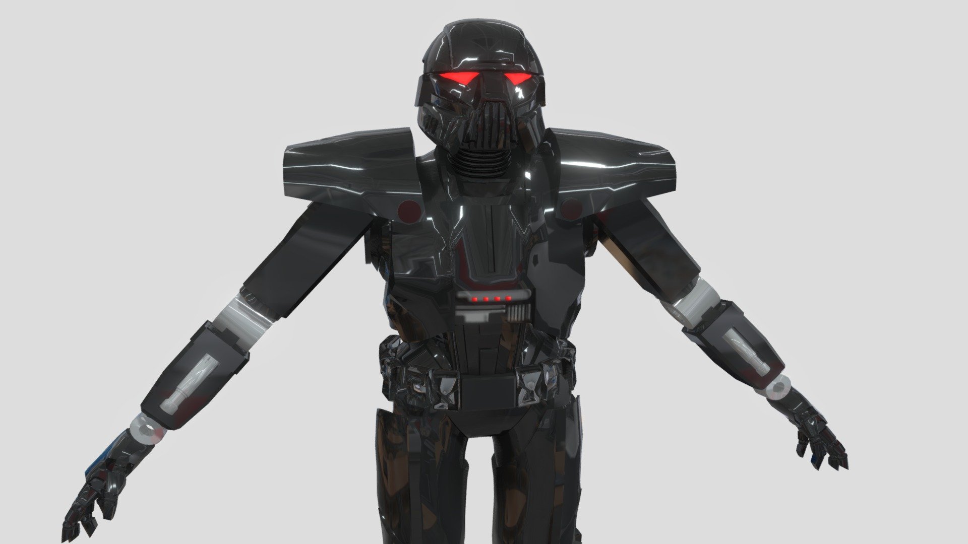 Phase 3 Dark Trooper [Star Wars The Mandalorian] Free 3D model by SpiritedSpy [942e52c]