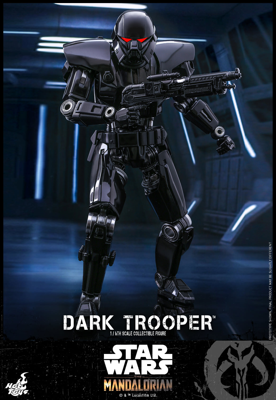Pre Order Hot Toys Star Wars The Mandalorian Dark Trooper Figure