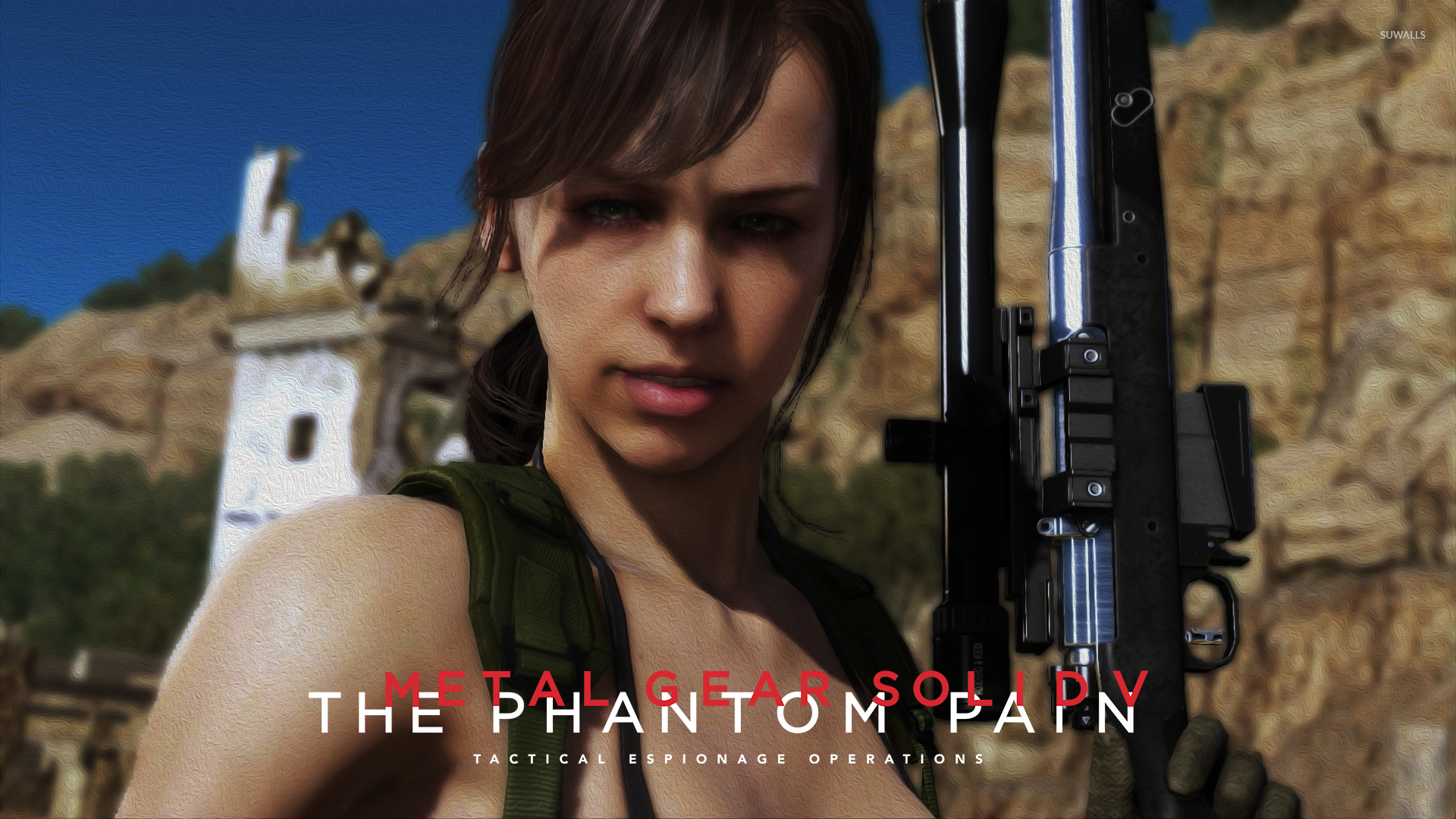 Free download Quiet Metal Gear Solid V The Phantom Pain wallpaper Game [1920x1080] for your Desktop, Mobile & Tablet. Explore Quiet Wallpaper. Quiet Wallpaper, Quiet MGS Wallpaper, MGSV Quiet Wallpaper