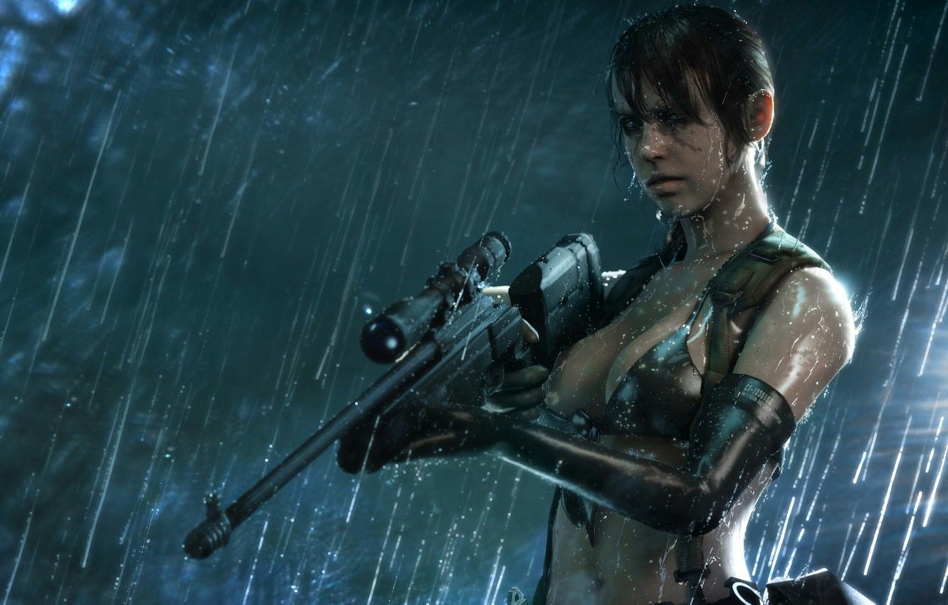 Quiet Metal Gear Wallpapers Wallpaper Cave