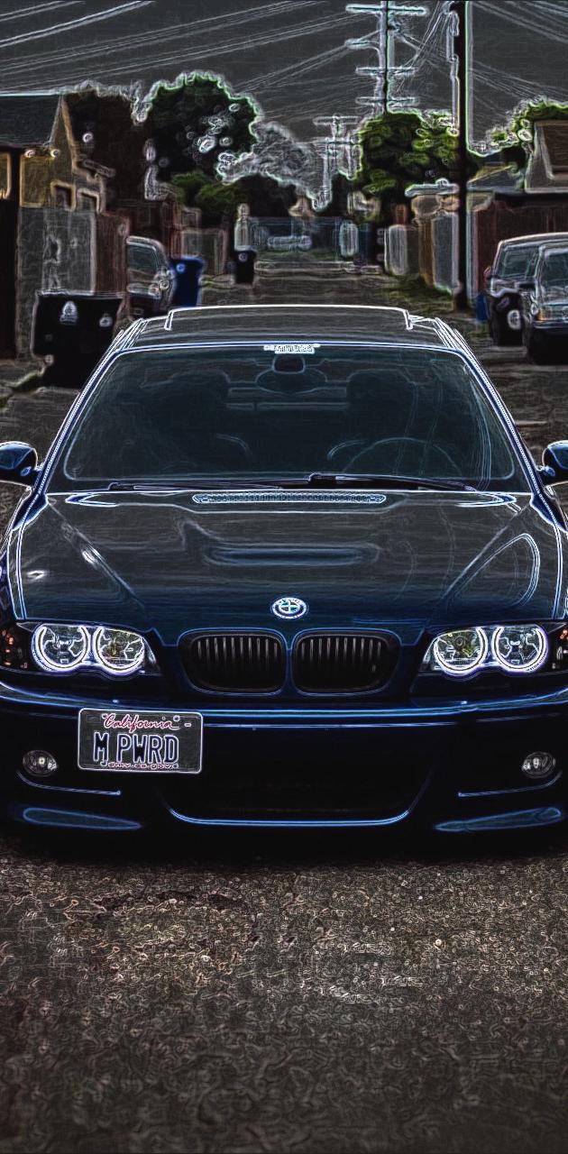 BMW E46 M3 NEON wallpaper
