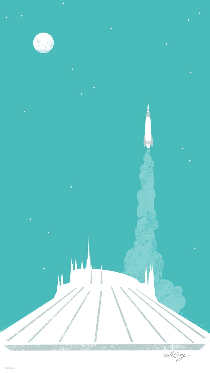 Magic Kingdom Park's Tomorrowland Inspires Our Latest Desktop Mobile Wallpaper. Disney Posters, Disney Art, Disney Background