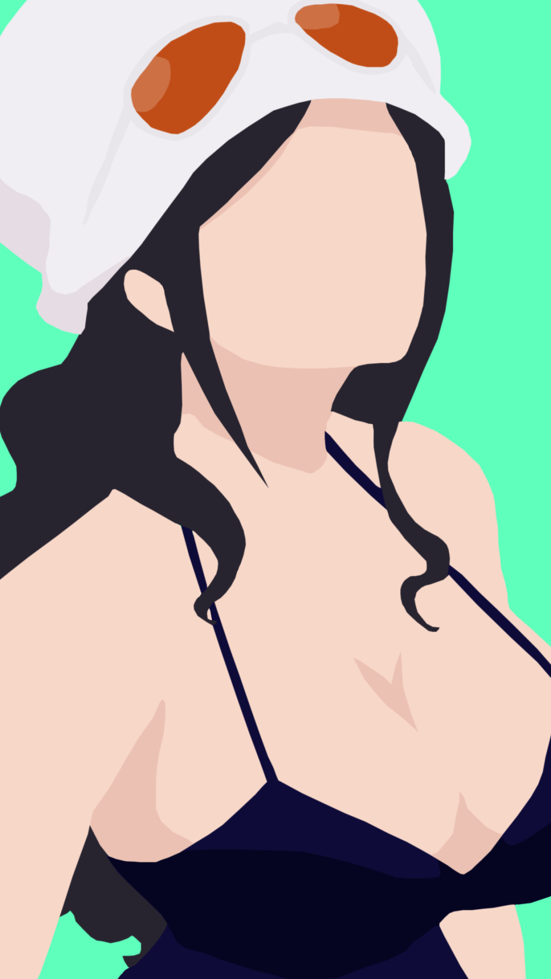 One Piece Minimalist Wallpaper