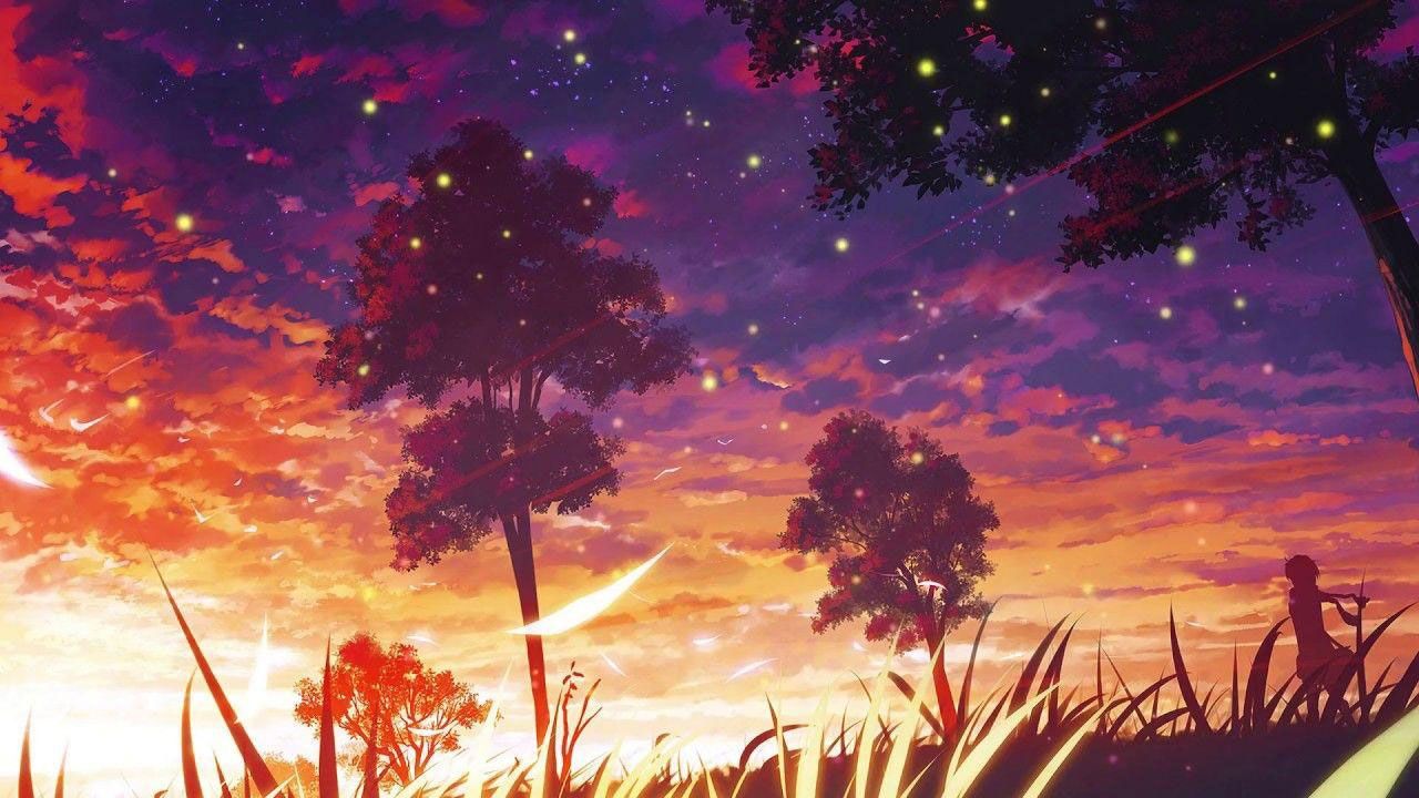 Lo fi aesthetic wallpaper. Anime scenery wallpaper, Scenery wallpaper, Landscape wallpaper