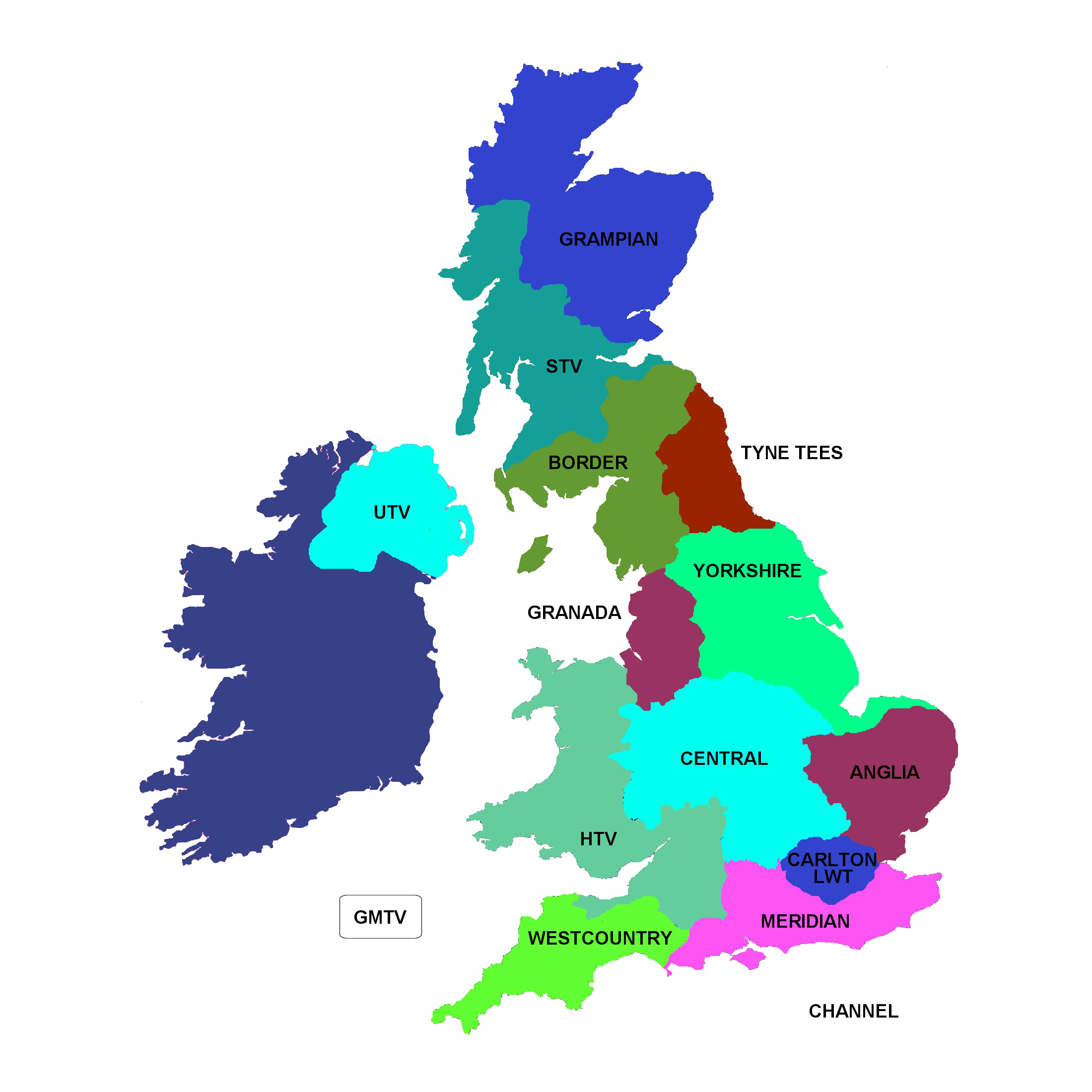 UK Map PNG Transparent Image