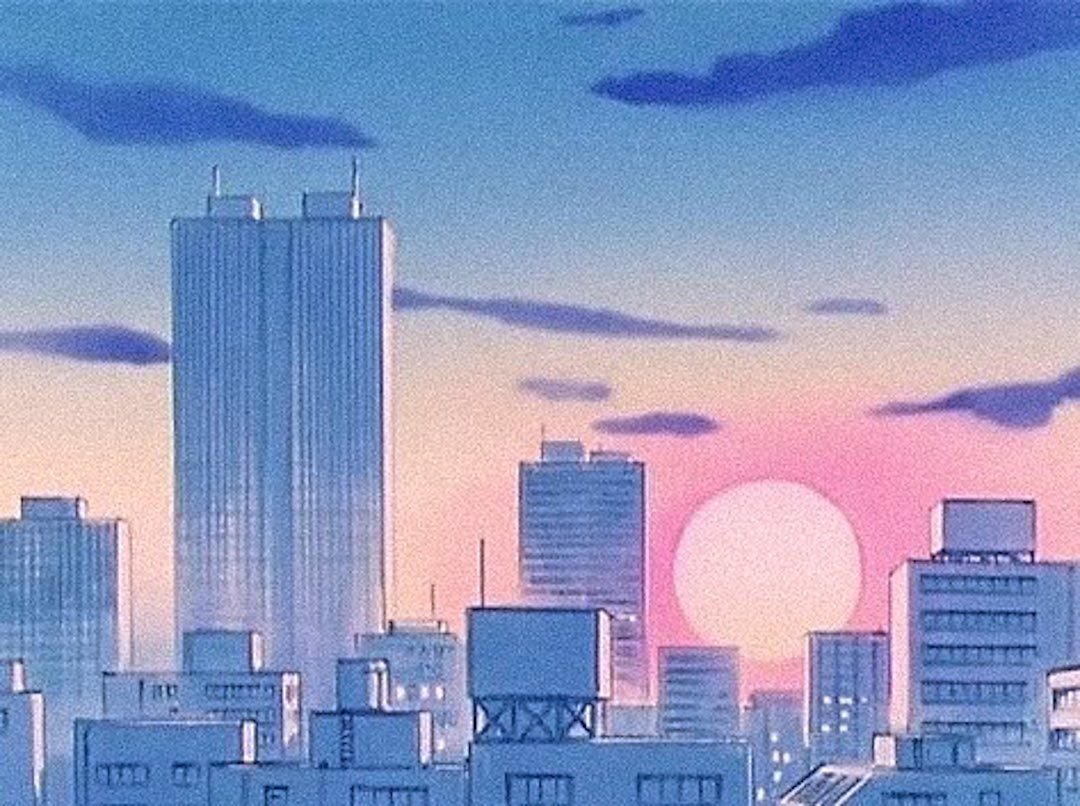 90s Anime Moon Scenery. Sailor moon background, Sailor moon aesthetic, Sailor moon wallpaper
