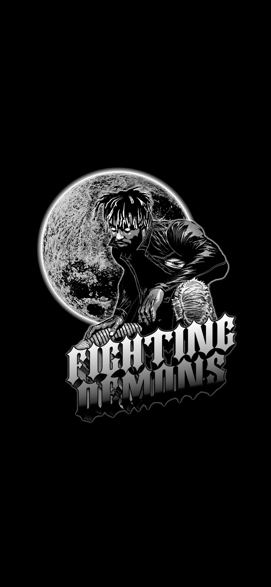 Nathan WRLD Fighting Demons Wallpaper I Made Based Off Of The New Merch Drop! 1 2 If You Like These Edits Please Consider Leaving A Like And Following! #juicewrld #fightingdemons #