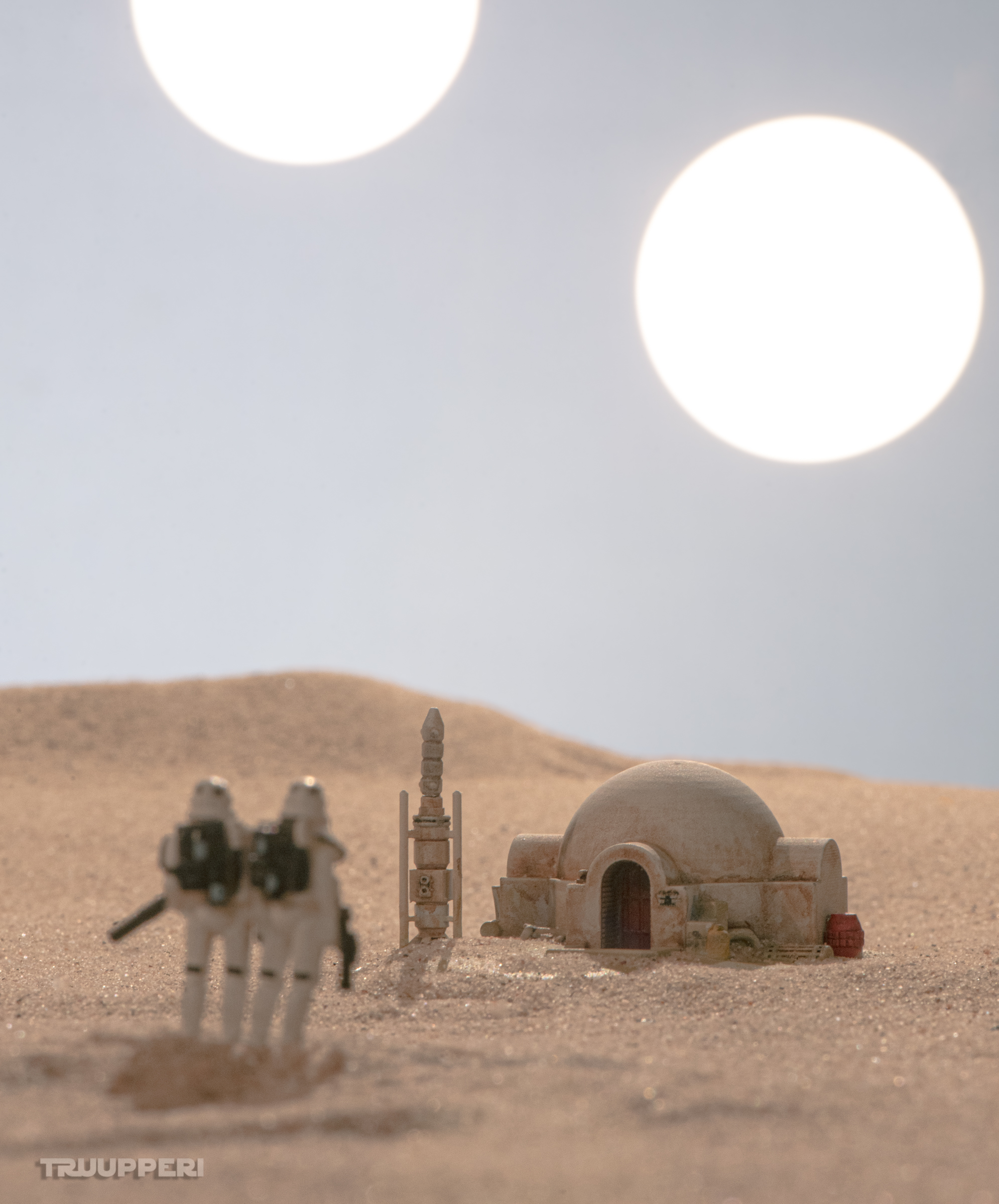 3D Printable Luke Skywalker's Home, Tatooine