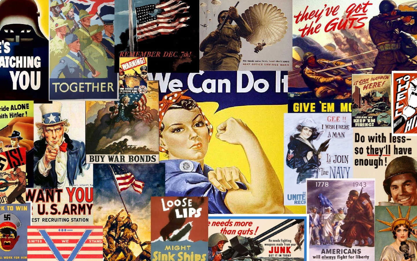 Free download Wallpaper I created using WWII propaganda posters Imgur [1588x903] for your Desktop, Mobile & Tablet. Explore Using Posters as Wallpaper. Movie Poster Wallpaper, Classic Movie Poster Wallpaper