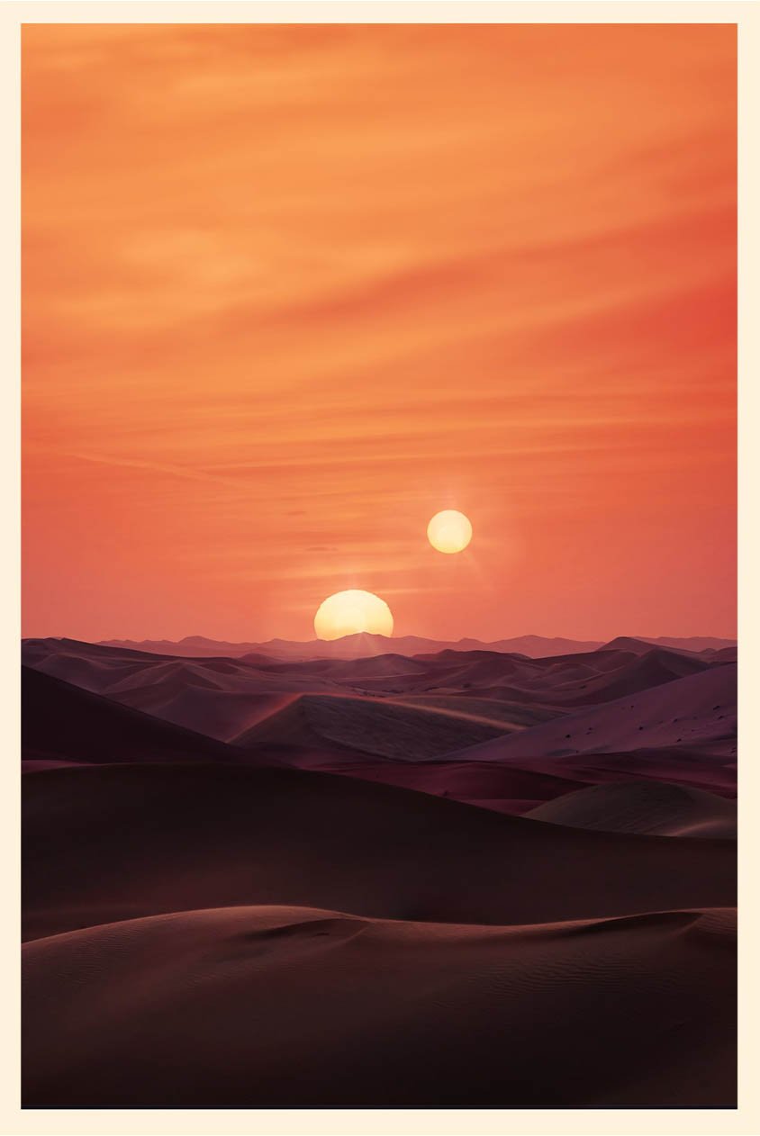 How to Create a Star Wars Tatooine Poster in Photohop