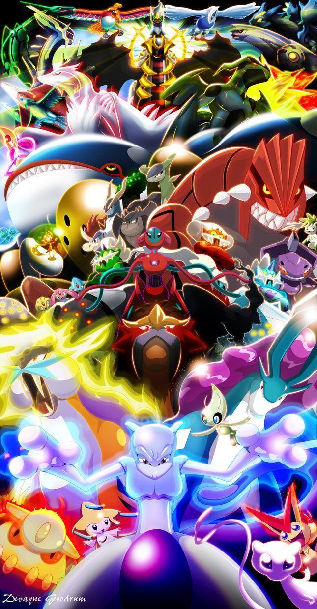 Legendary Pokemon Phone Wallpaper Free Legendary Pokemon Phone Background