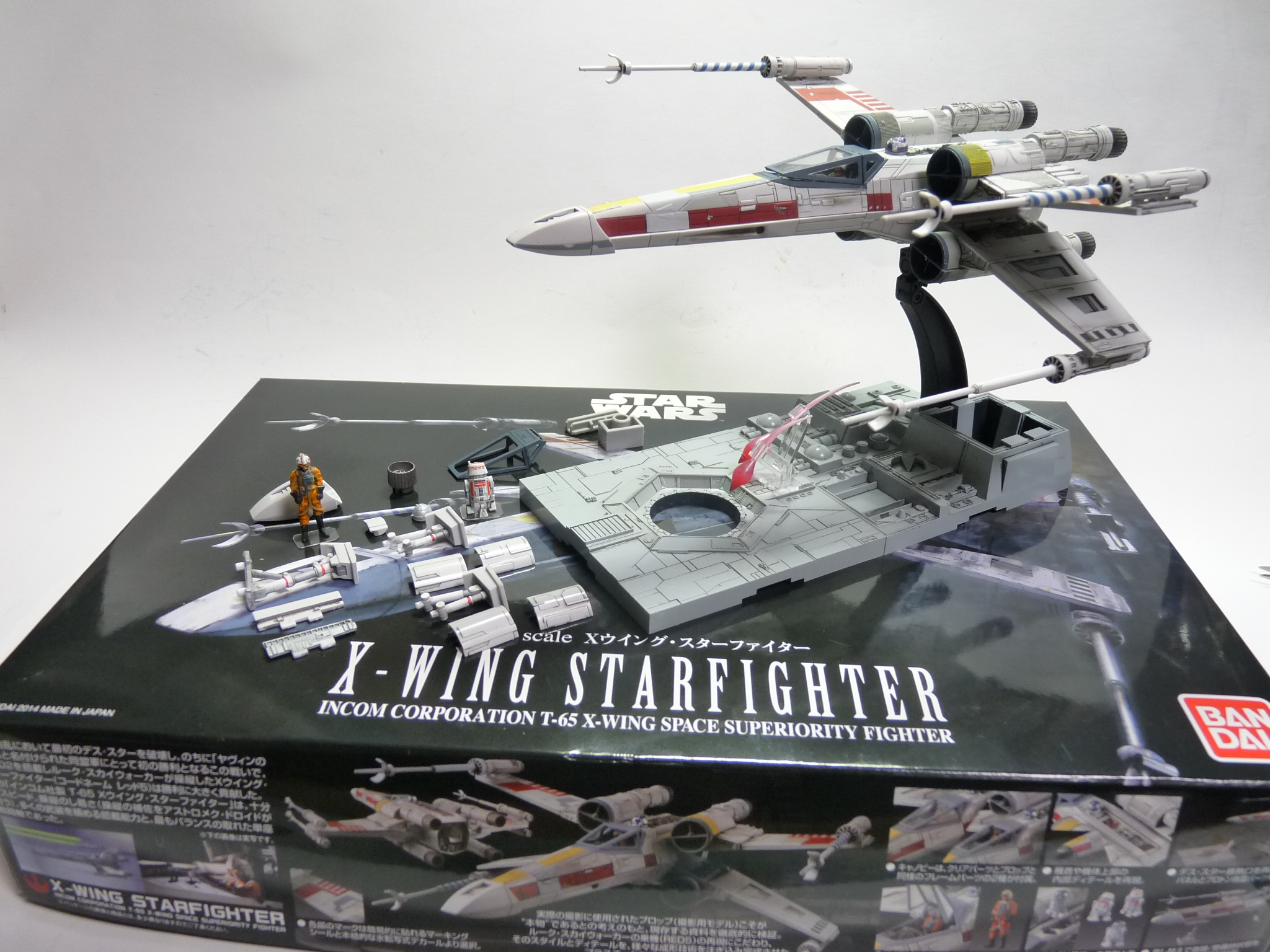 Bandai X Star Wars 1 72 X Wing Starfighter PAINTED BUILD: Full Detailed Photoreview With No.62 Hi Res Image!!!!!