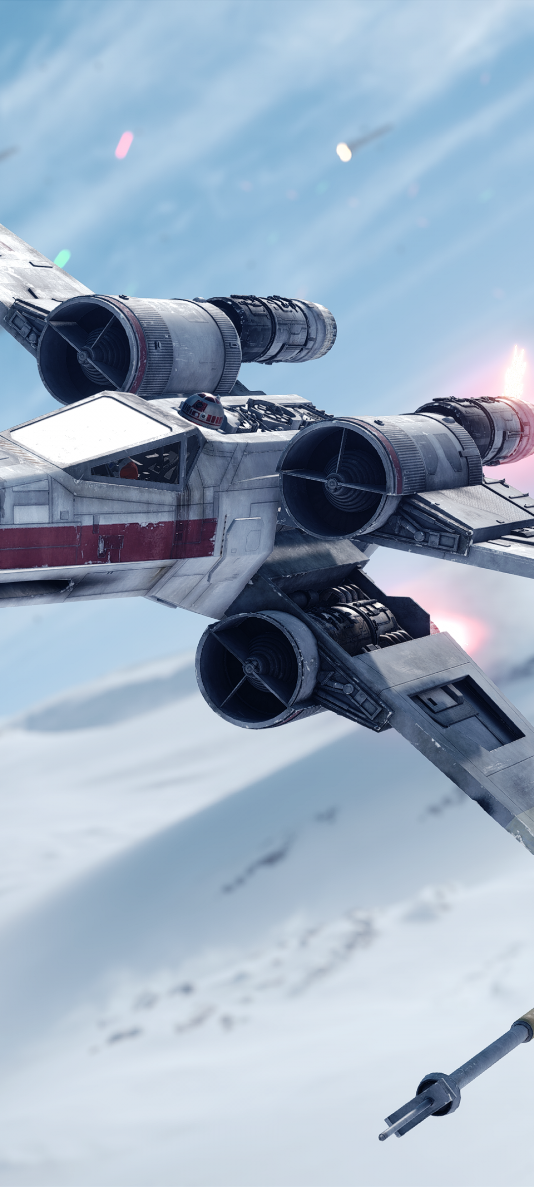 X Wing Starfighter Wallpaper 4K, Star Wars Battlefront, Spacecraft, Games