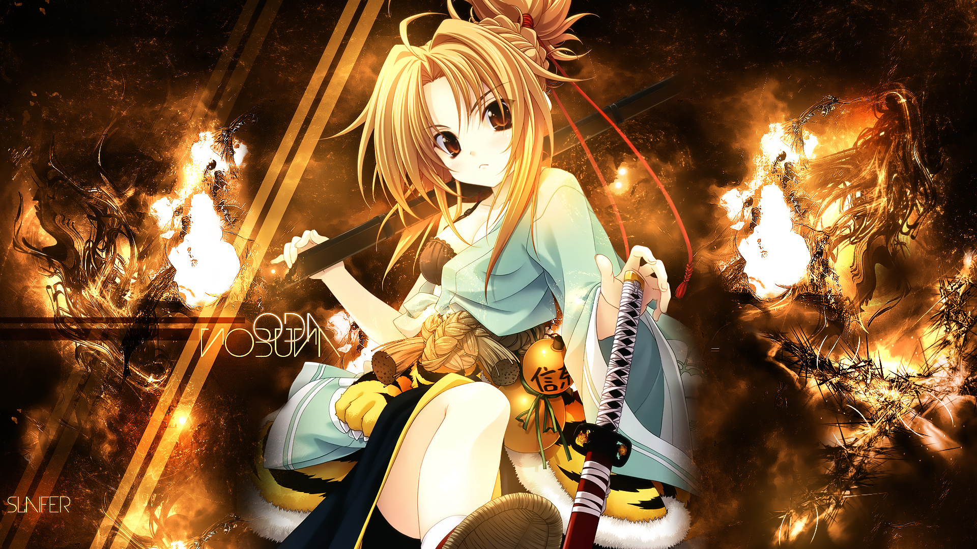 Oda Nobuna No Yabou HD Wallpaper