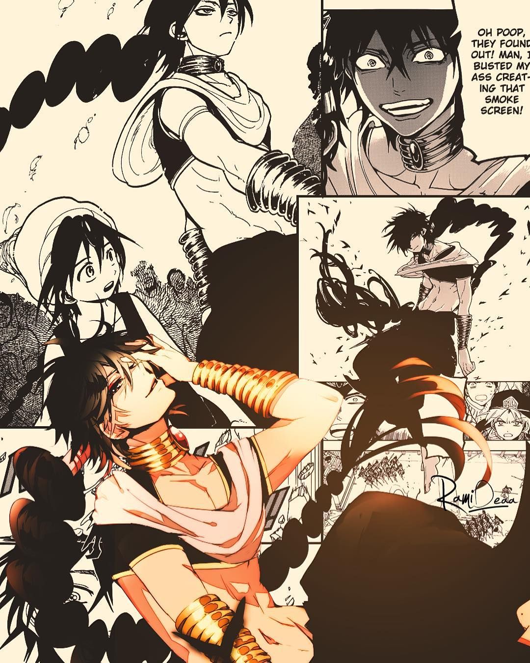 judal #magickingdom #magithekingdomofmagic #anime #art #design #wallpaper #painting #japan. Anime magi, Magi judal, Anime