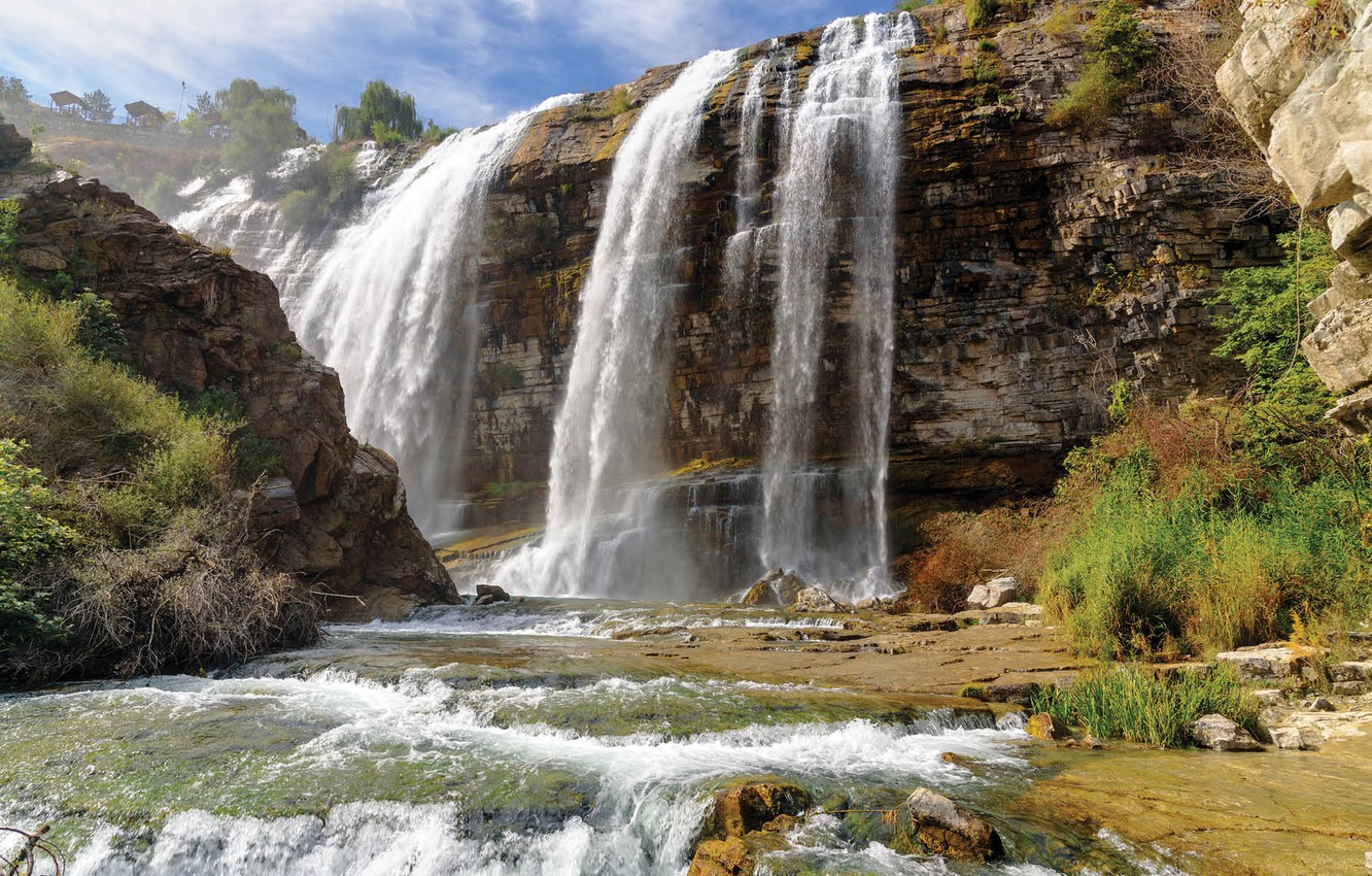 Wallpaper waterfall, turkey, Erzurum image for desktop, section природа