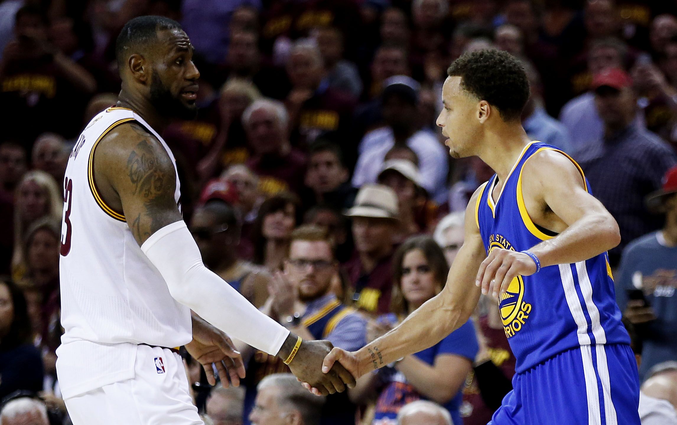 Lebron James, Left, And Stephen Curry Curry Y Lebron James