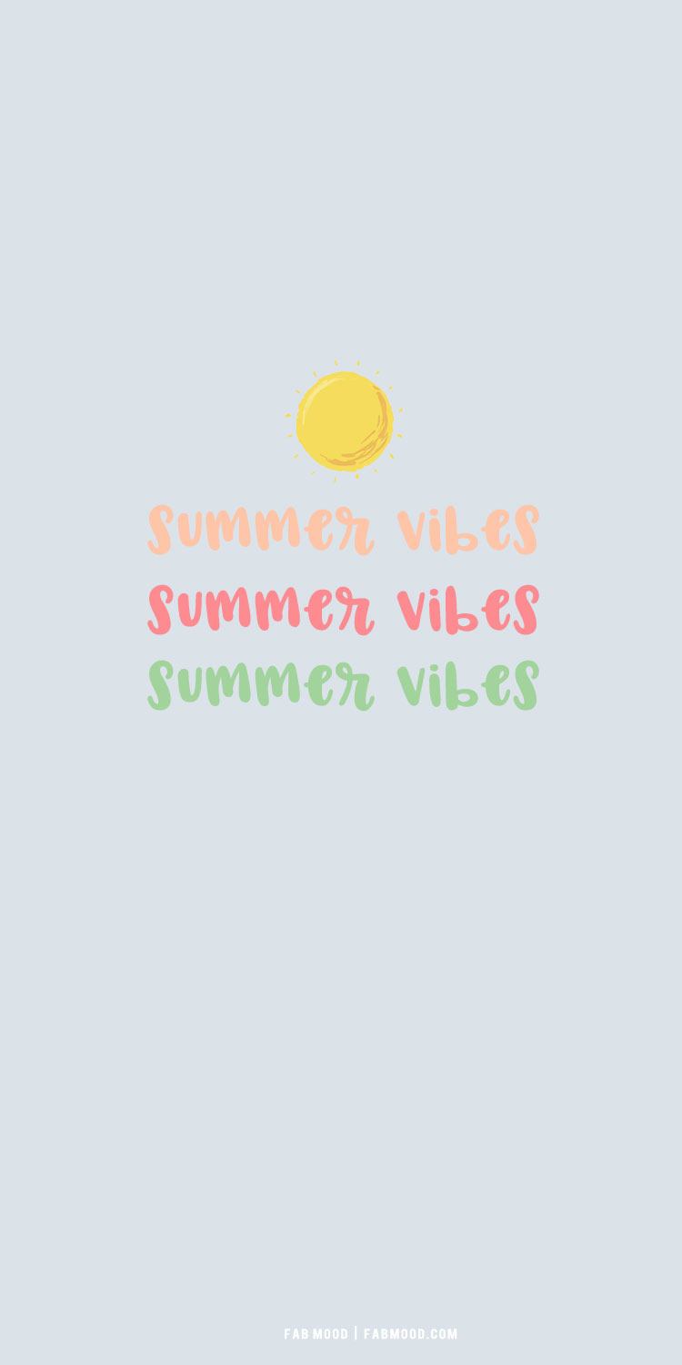 Cute Summer Wallpaper Ideas For iPhone & Phones, Summer Vibes