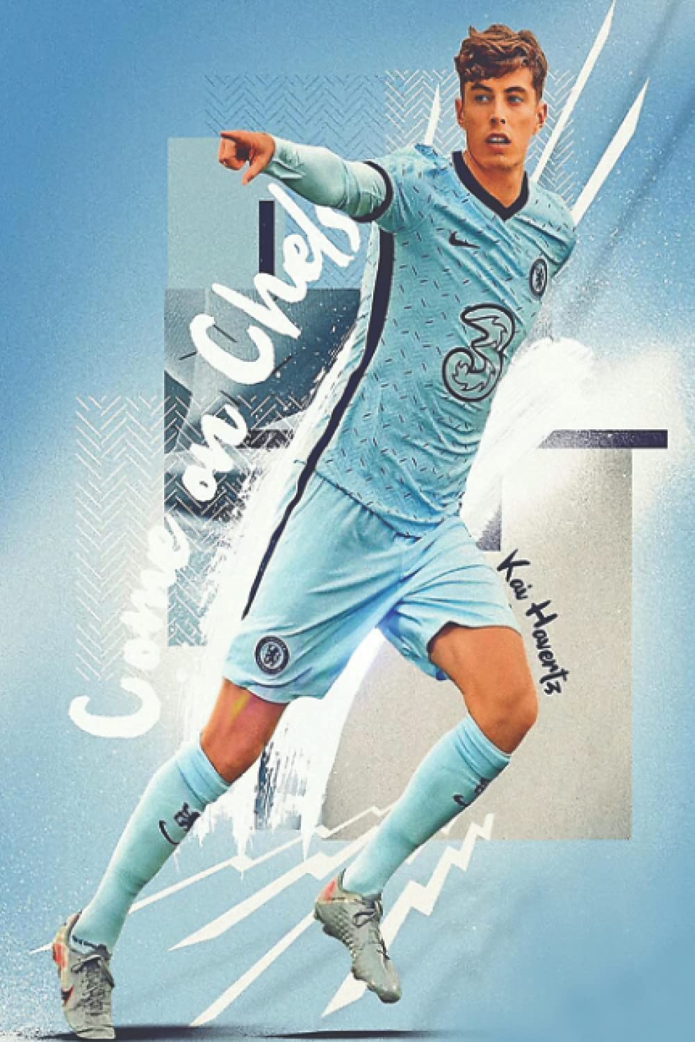 Wallpaper Havertz Art Notebook: x 9 inches with 110 pages: Areoff, Andrew, Areoff, Andrew: 9798481505244: Books