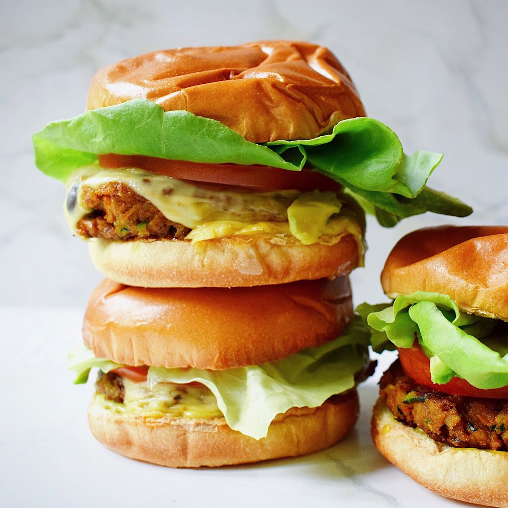 The Best Indian Style Veggie Burger