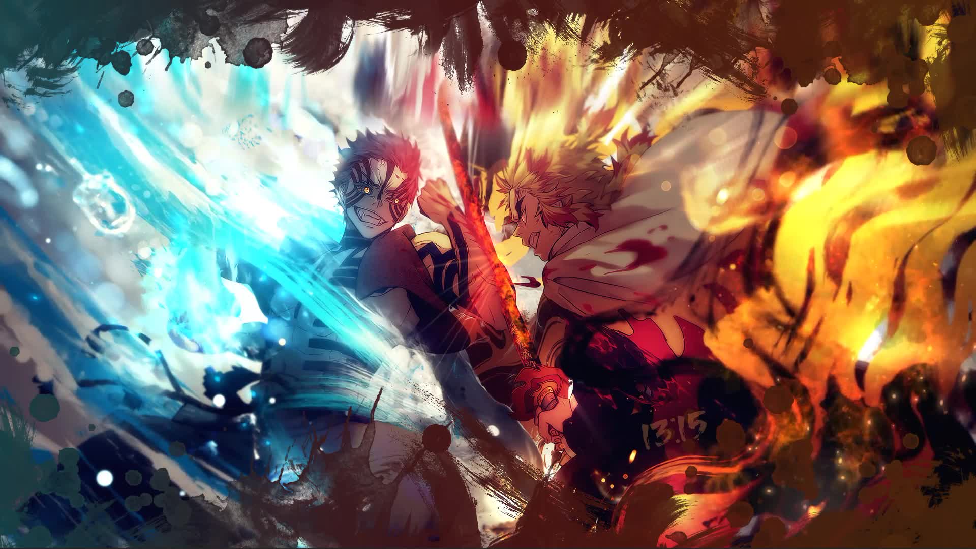Rengoku Akaza Demon Slayer Anime Live Wallpaper DEKSTOP