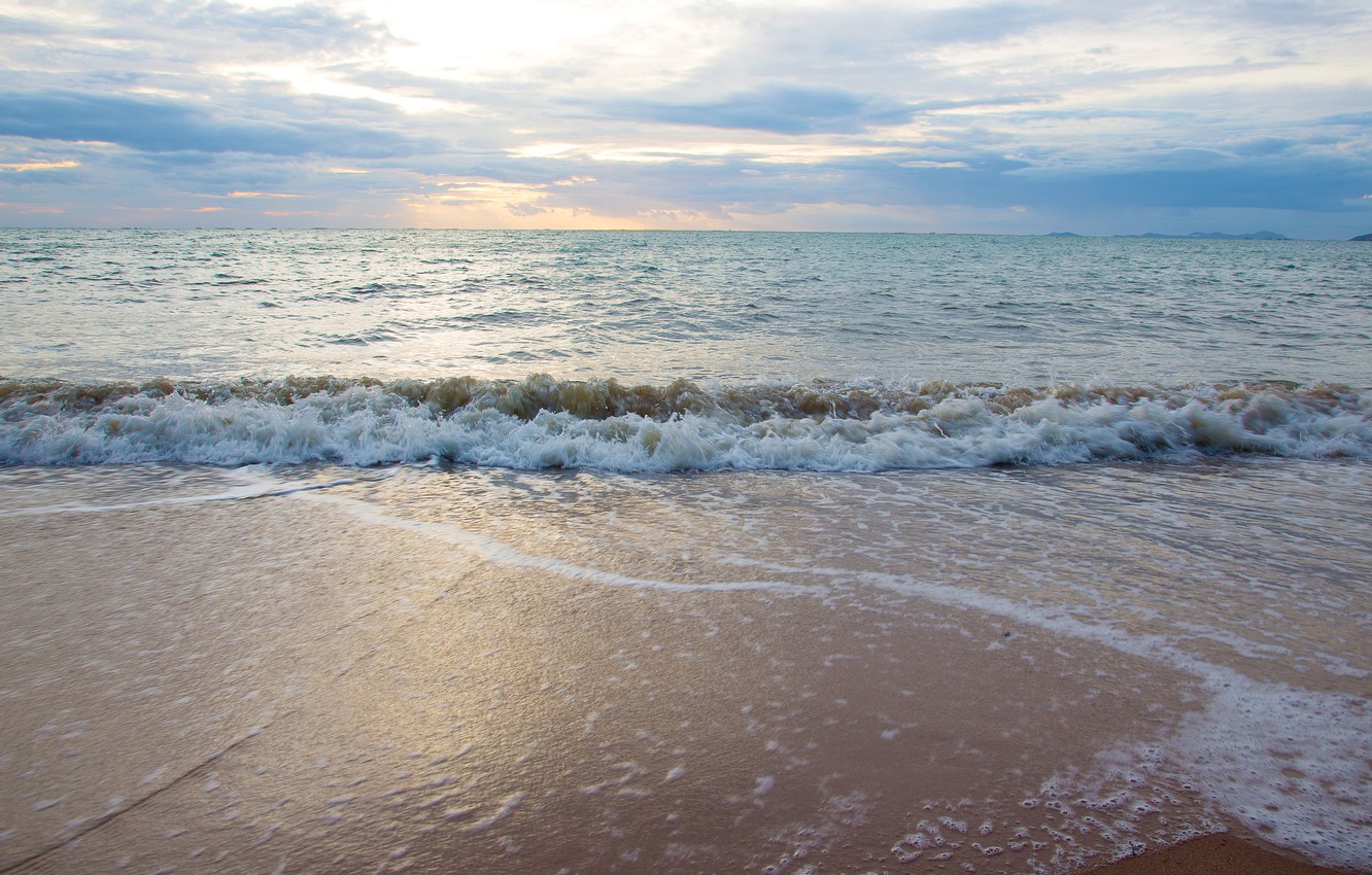 Wallpaper sand, sea, wave, beach, summer, summer, beach, sea, seascape, sand, wave image for desktop, section пейзажи